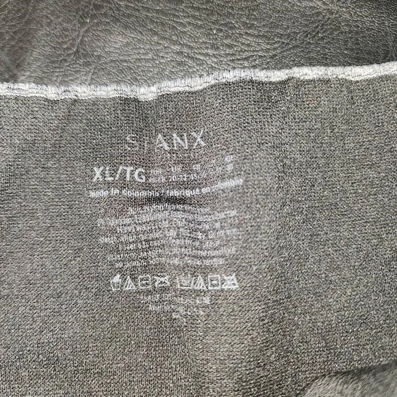 Spanx Womens Black Gray Look At Me‎ Now Seamless Leggings XL - Picture 4 of 4